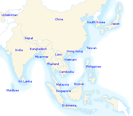 Asia Map