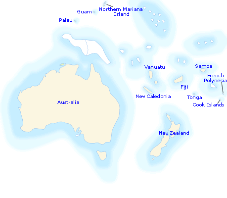Pacific Map